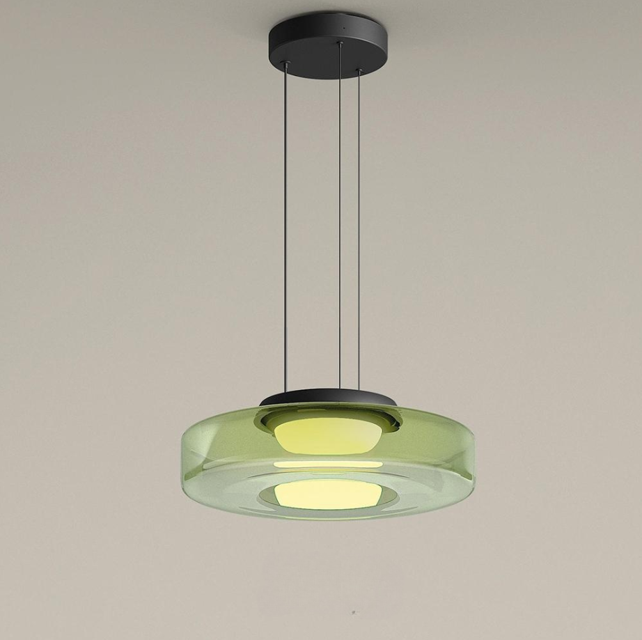 Glas-Pendelleuchte Bauhaus-Stil Mond-Design für Küchen | Lersk
