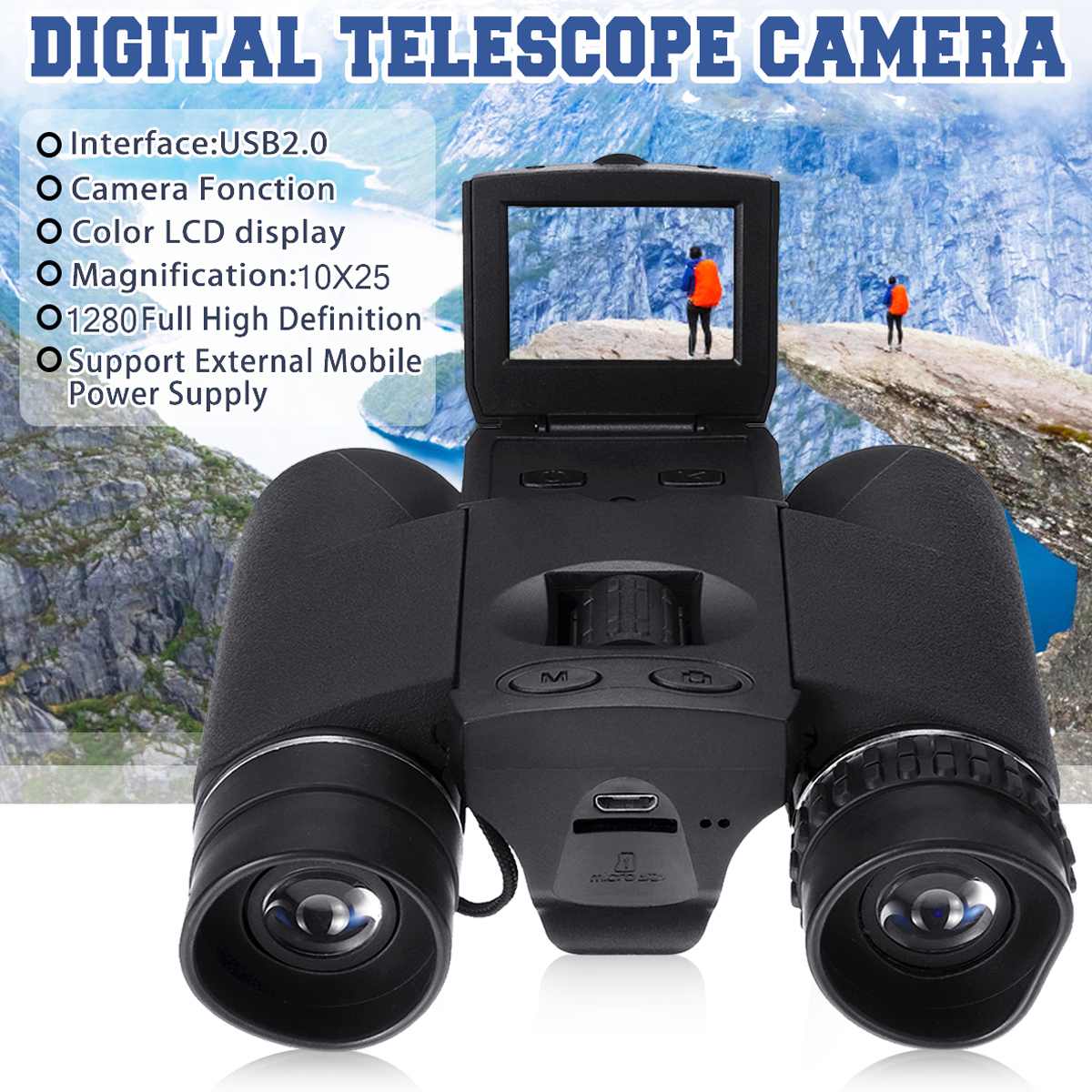 Dalekohled ValoVue Pro HD s vestavěnou digitální kamerou | Lersk