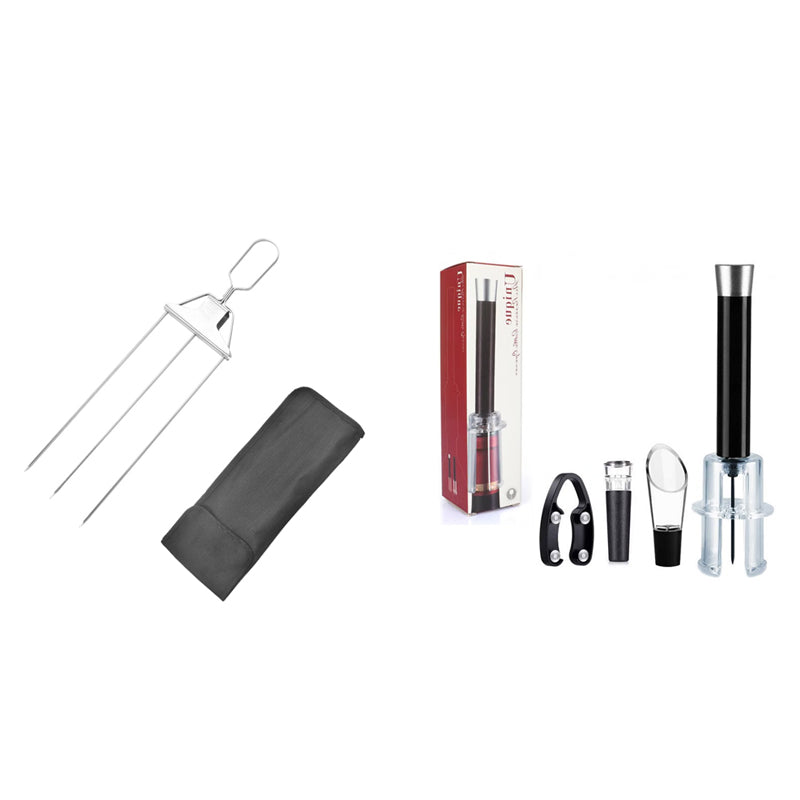 Set portátil para abrir vino Wino On The Go Kit para abrir botellas para viaje y uso en casa | Lersk