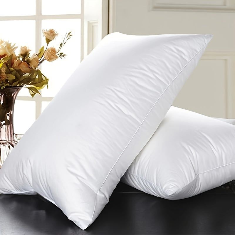 LumaCloud Goose Down Pillow, 95% Down, 100% Cotton Cover | Lersk
