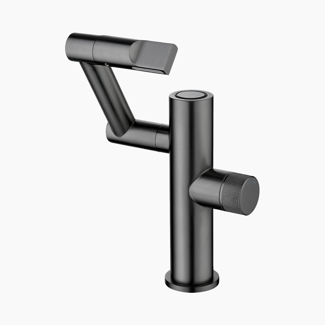 Nerova | Smart Single-Hole Bathroom Faucet with Temperature Readout | Lersk