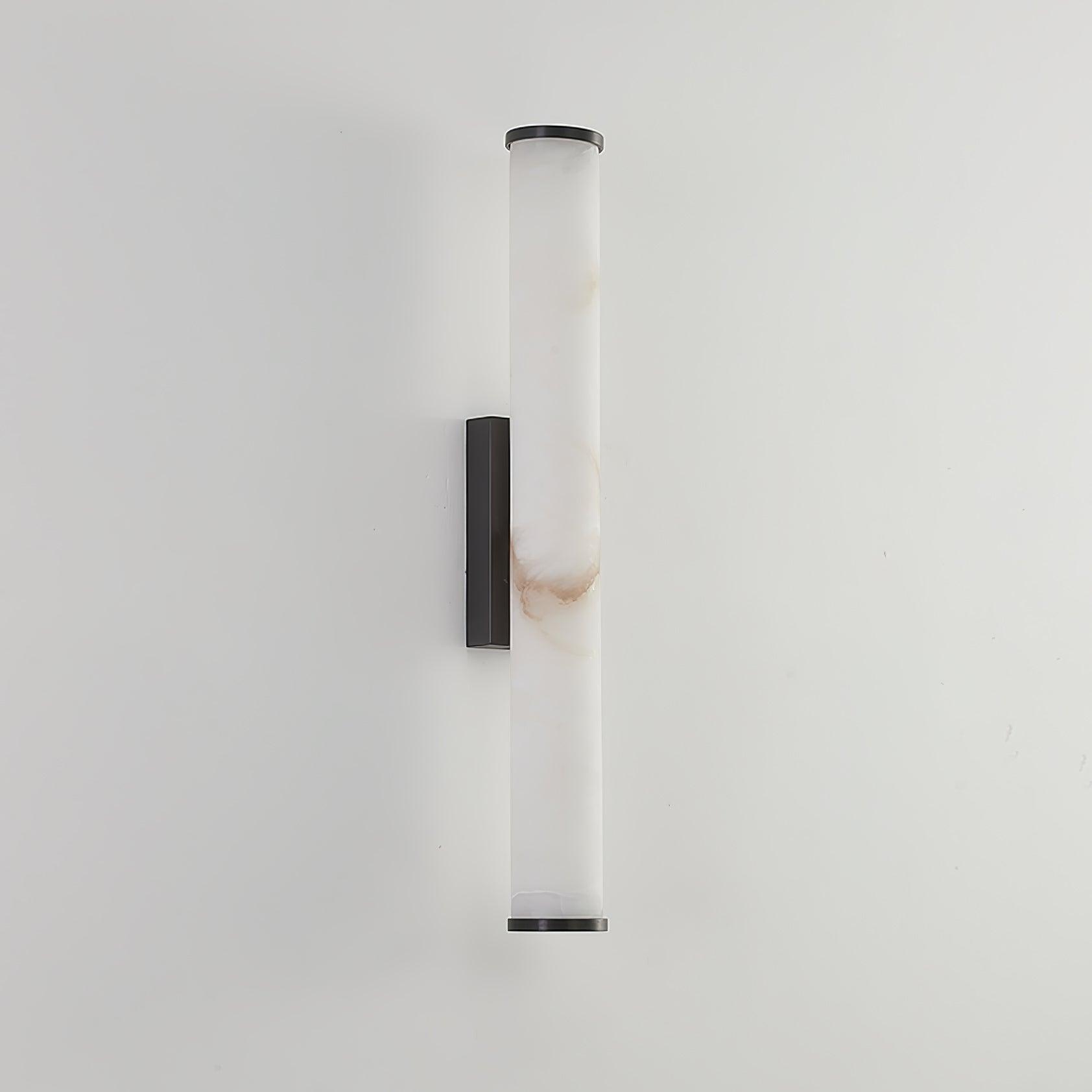LED-Wandleuchte mit Alabaster-Röhrendesign, 1 Licht | Lersk