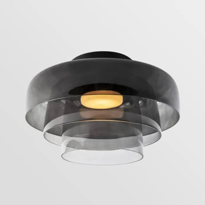 Lumenweave Nordic Ceiling Light With Handcrafted Glass Shade | Lersk