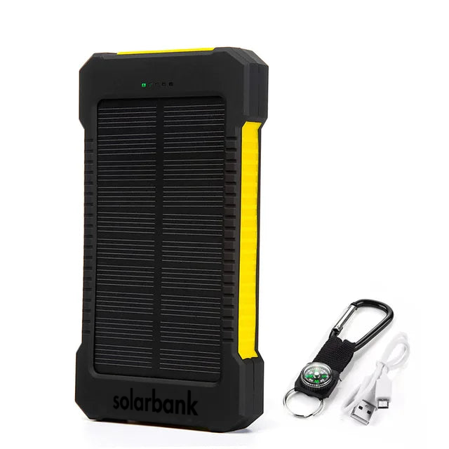 SolarPulse 20000mAh solární powerbanka pro použití na cestách | Lersk