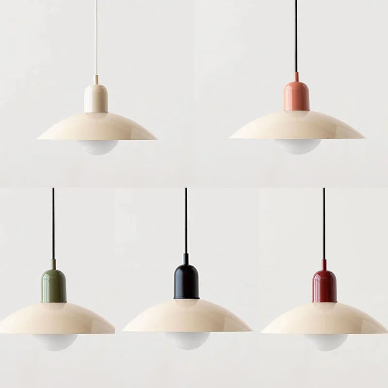 Asterra Glass Pendant Light Macaron Style For Small Spaces | Lersk
