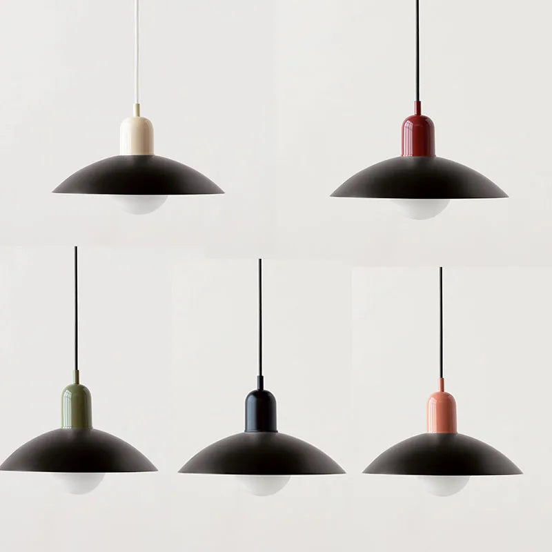 Asterra Glass Pendant Light Macaron Style For Small Spaces | Lersk