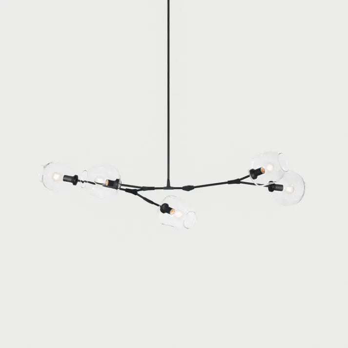 LustraNova Glass Bubble Pendant Light With Branching Arms Ambient Lighting | Lersk