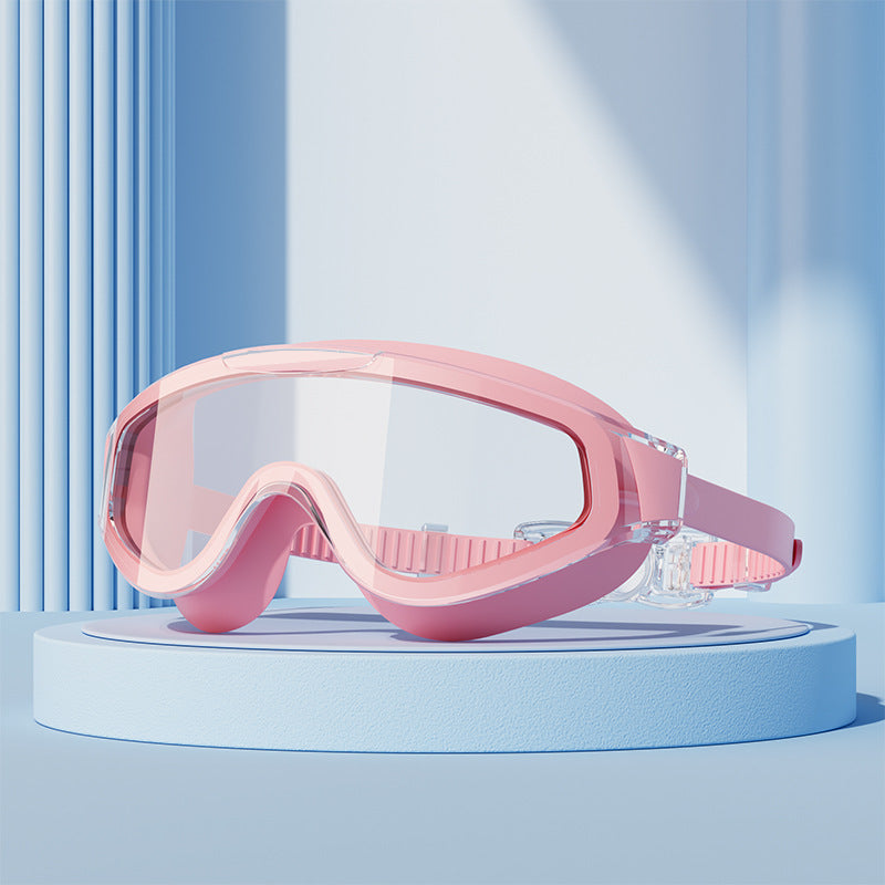 HD Erwachsene wasserdichte Anti-Beschlag-Schwimmbrille für den Poolgebrauch und täglichen Komfort im Wasser | Lersk