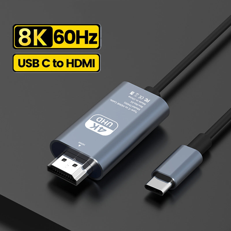 StreamLink USB-C na HDMI kabel, ultra-čistý 4K výstup | Lersk