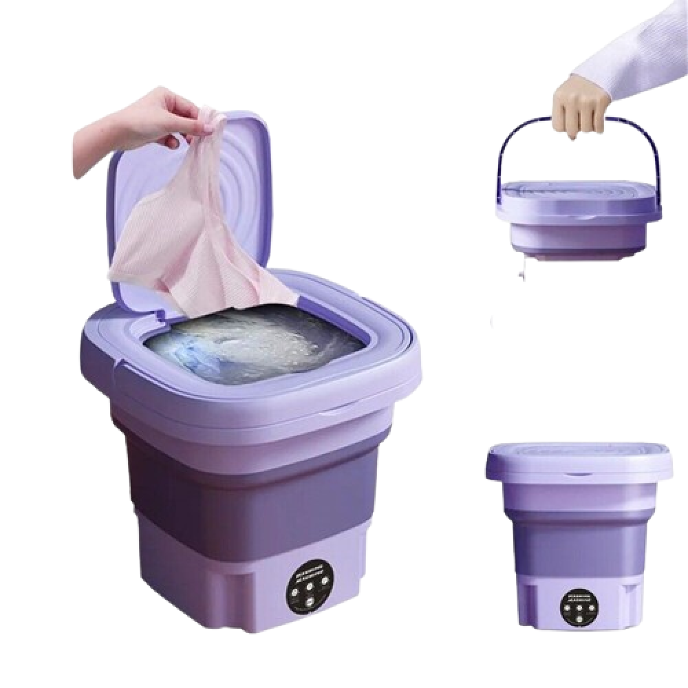 Mini Portable Washing Machine For Travel & Small Spaces | Lersk