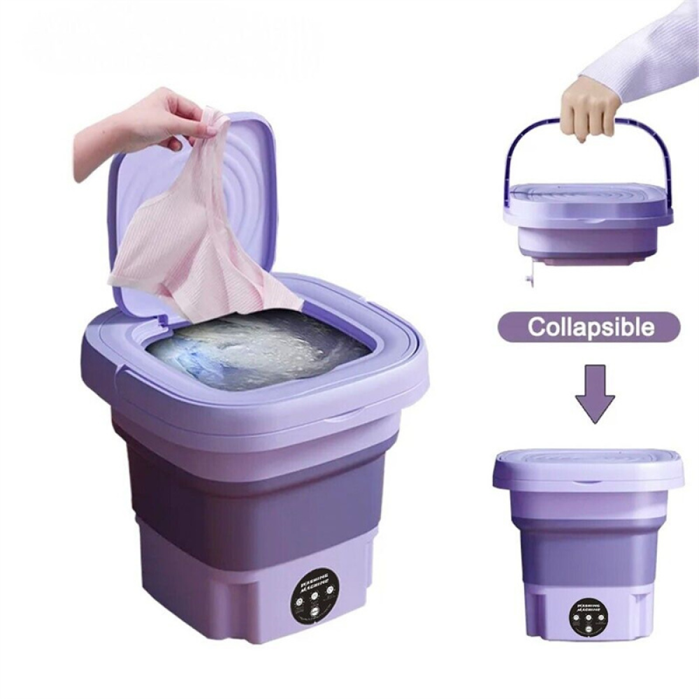 Mini Portable Washing Machine For Travel & Small Spaces | Lersk