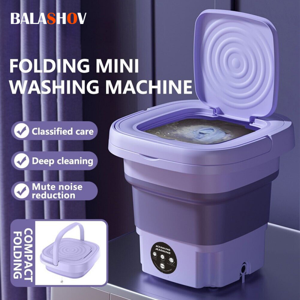 Mini Portable Washing Machine For Travel & Small Spaces | Lersk