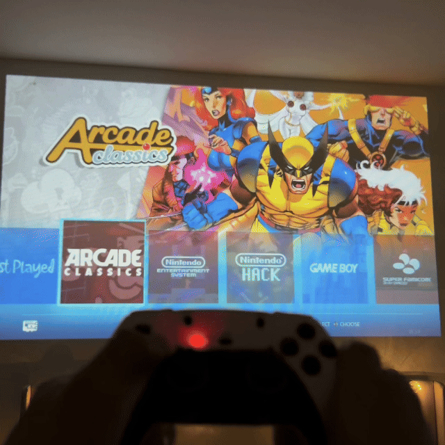 LumaCore vše v jednom retro herní projektor s 110000 hrami na 70 systémech | Lersk