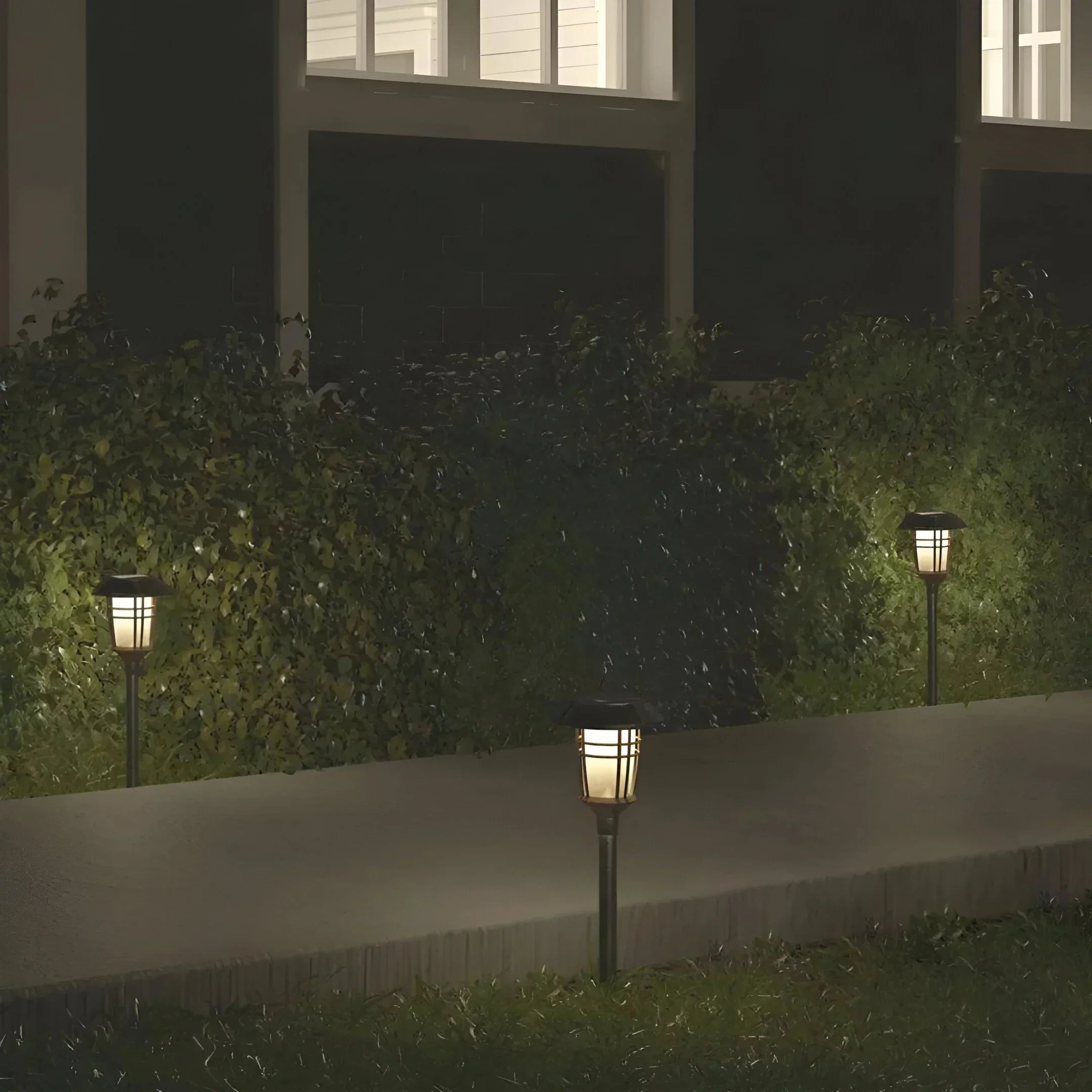 SolarGlow Solar-Gartenleuchten-Set, 6er-Pack für Außenbeleuchtung und Ambiente in Ihrem Garten | Lersk