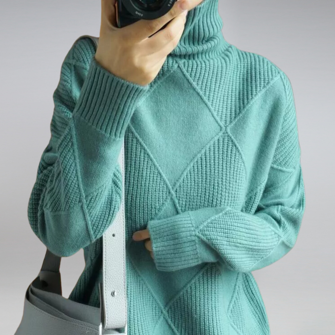 Liora Cashmere Turtleneck Sweater for Everyday Luxury | Lersk