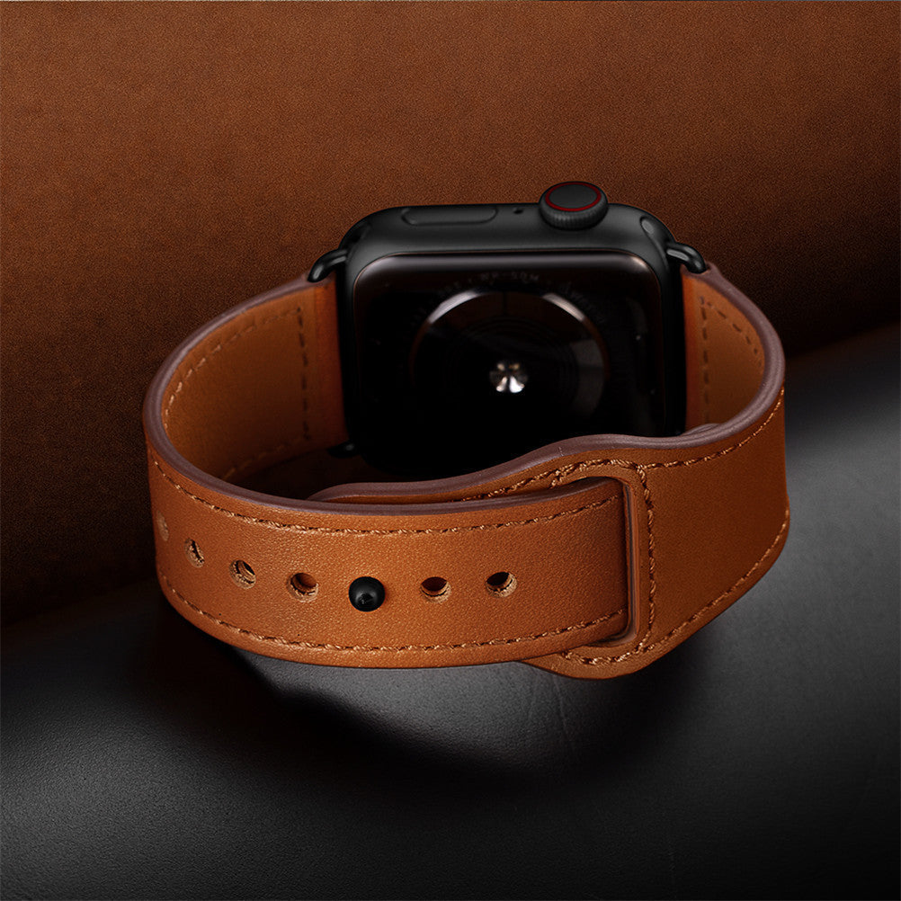 Rivon Leather Loop Band Compatible With Apple Watch | Lersk
