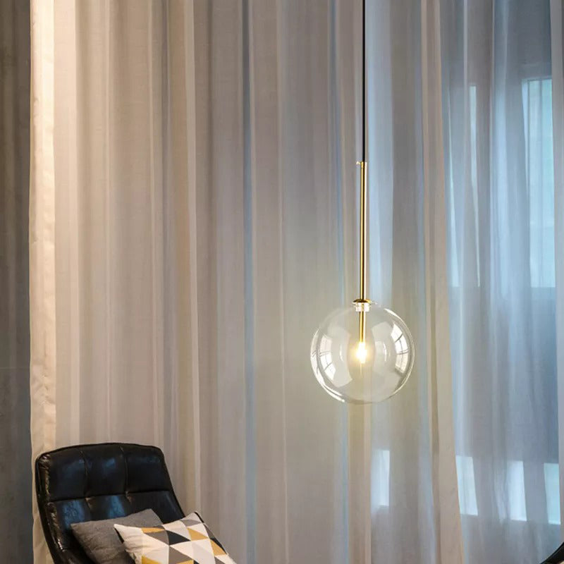 Aurelia Sphere Glass Pendant Light Medieval Inspired | Lersk