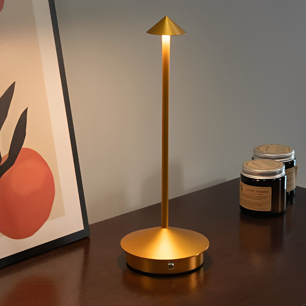 Pina Pro Stilvolle dimmbare USB-Tischlampe | Lersk