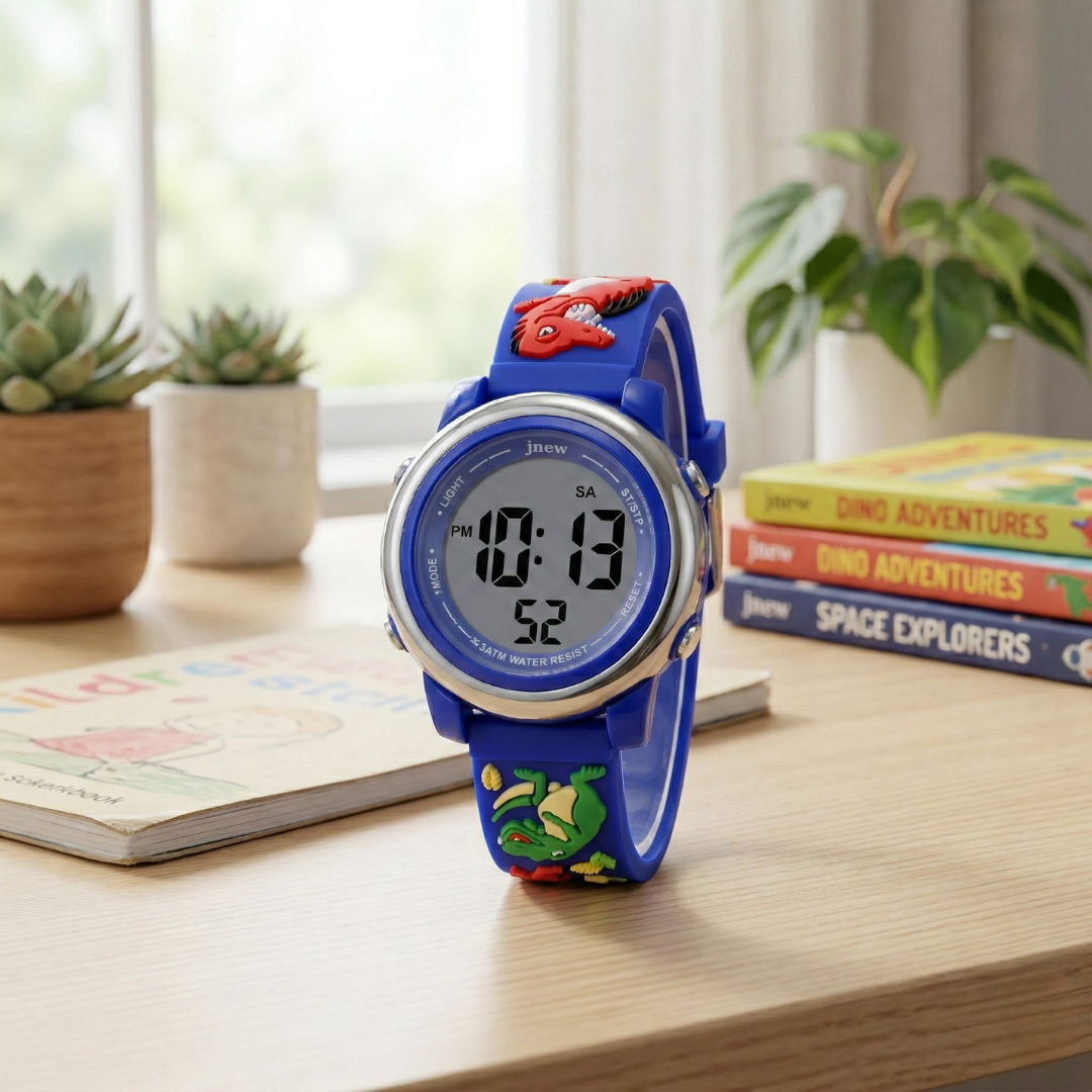 Waterproof Kids Smartwatch With Alarm For Young Learners | Lersk