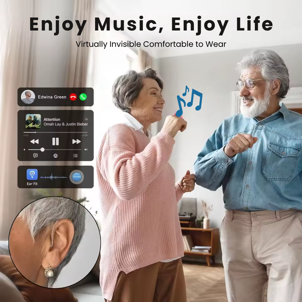 Vero dobíjecí Bluetooth za ucho sluchadlo s potlačením šumu | Lersk