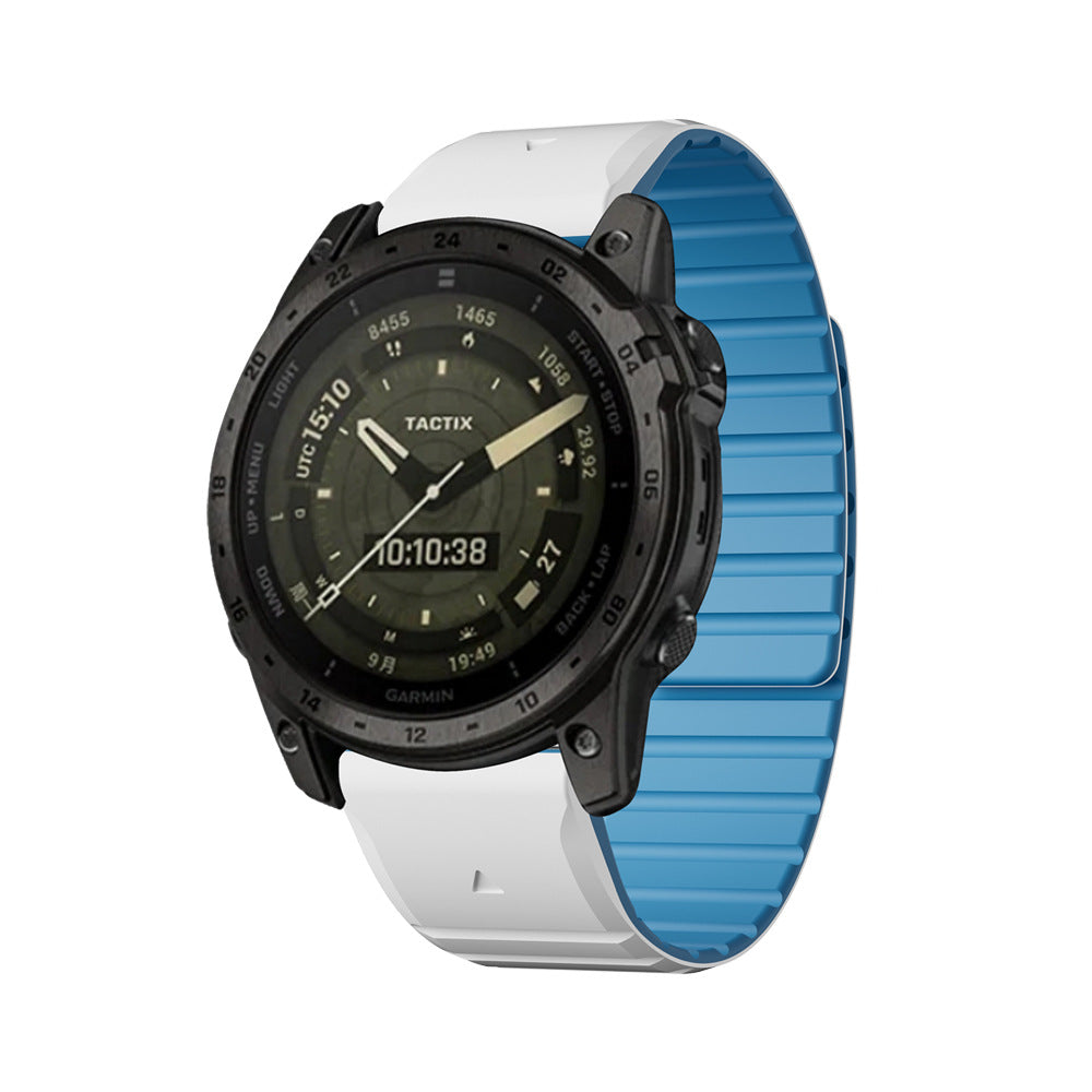 Cinturino in silicone magnetico compatibile con orologi Garmin | Lersk