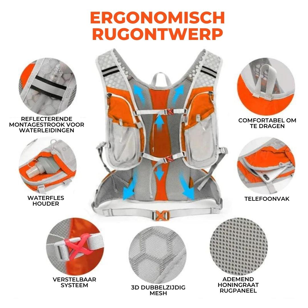 AstraTrail Lightweight Waterproof Hydration Backpack for Hiking and Travel | Lersk