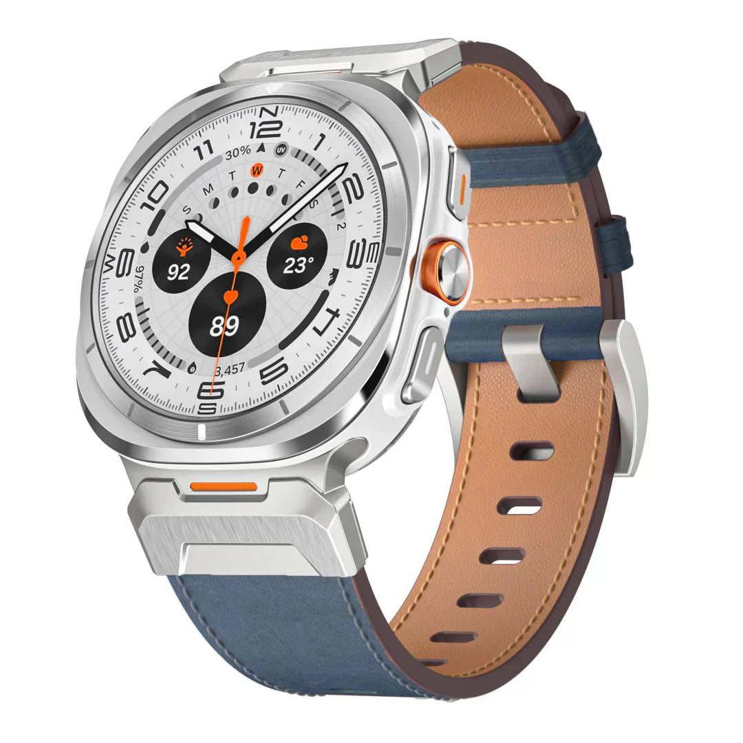 Marcell Tactical Leather Strap for Galaxy Watch Ultra | Lersk