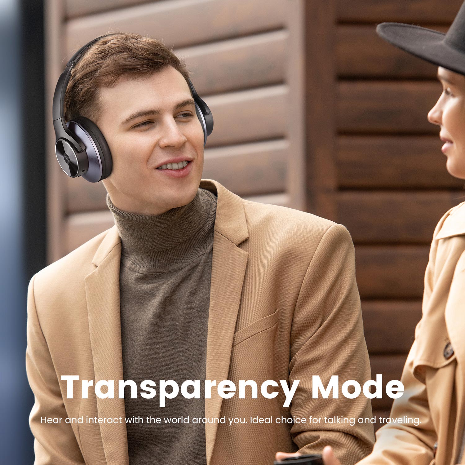 Kirrea ANC Wireless Over-Ear Headphones, Bluetooth 5.0 Mic | Lersk