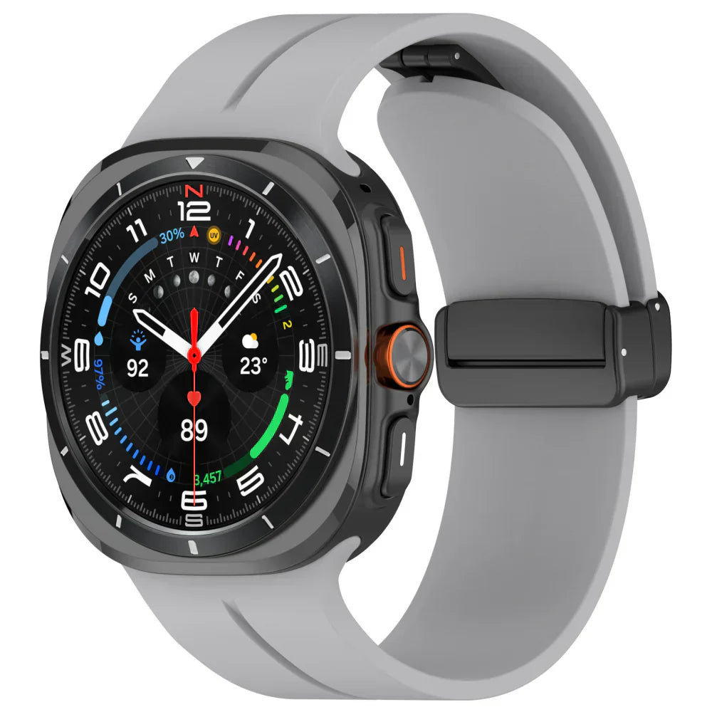 Nuvio Silicone Magnetic Strap for Samsung Galaxy Watch Ultra | Lersk