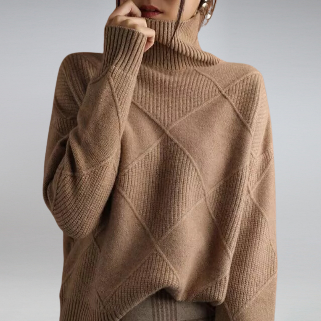 Liora Cashmere Turtleneck Sweater for Everyday Luxury | Lersk