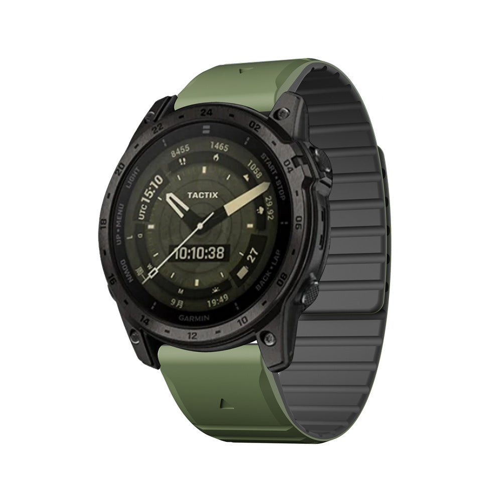 Cinturino in silicone magnetico compatibile con orologi Garmin | Lersk