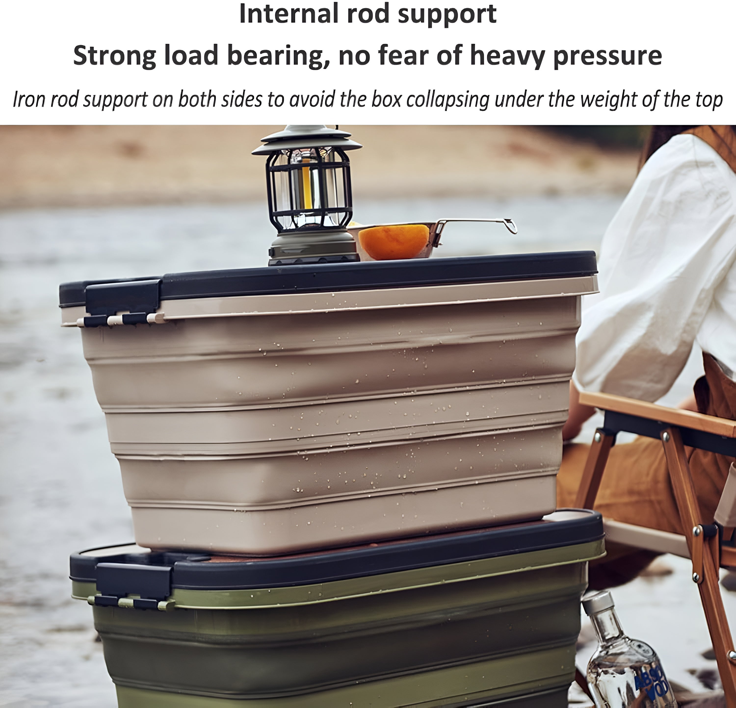 TrailMate Collapsible Gear Bin for Outdoor Essentials | Lersk