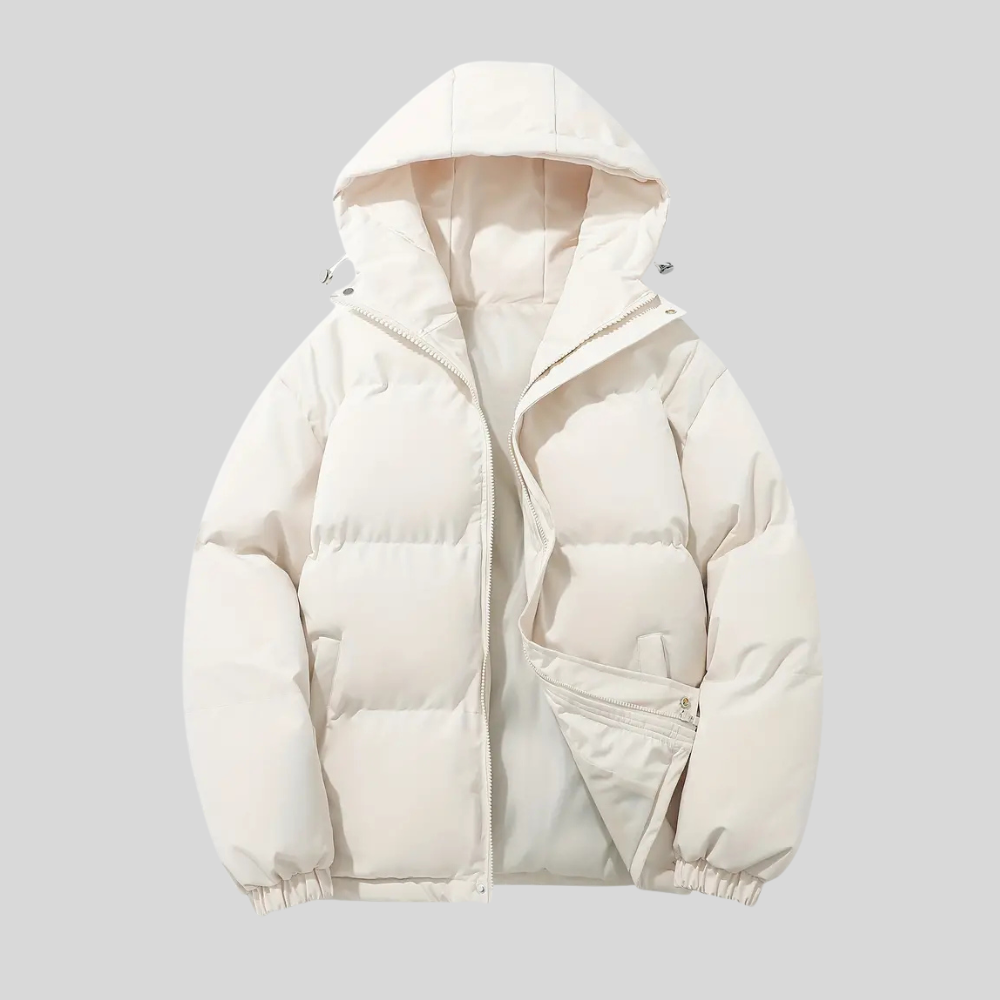 AstraNova Damen Steppjacke mit Kapuze, isoliert für Winterwärme | Lersk