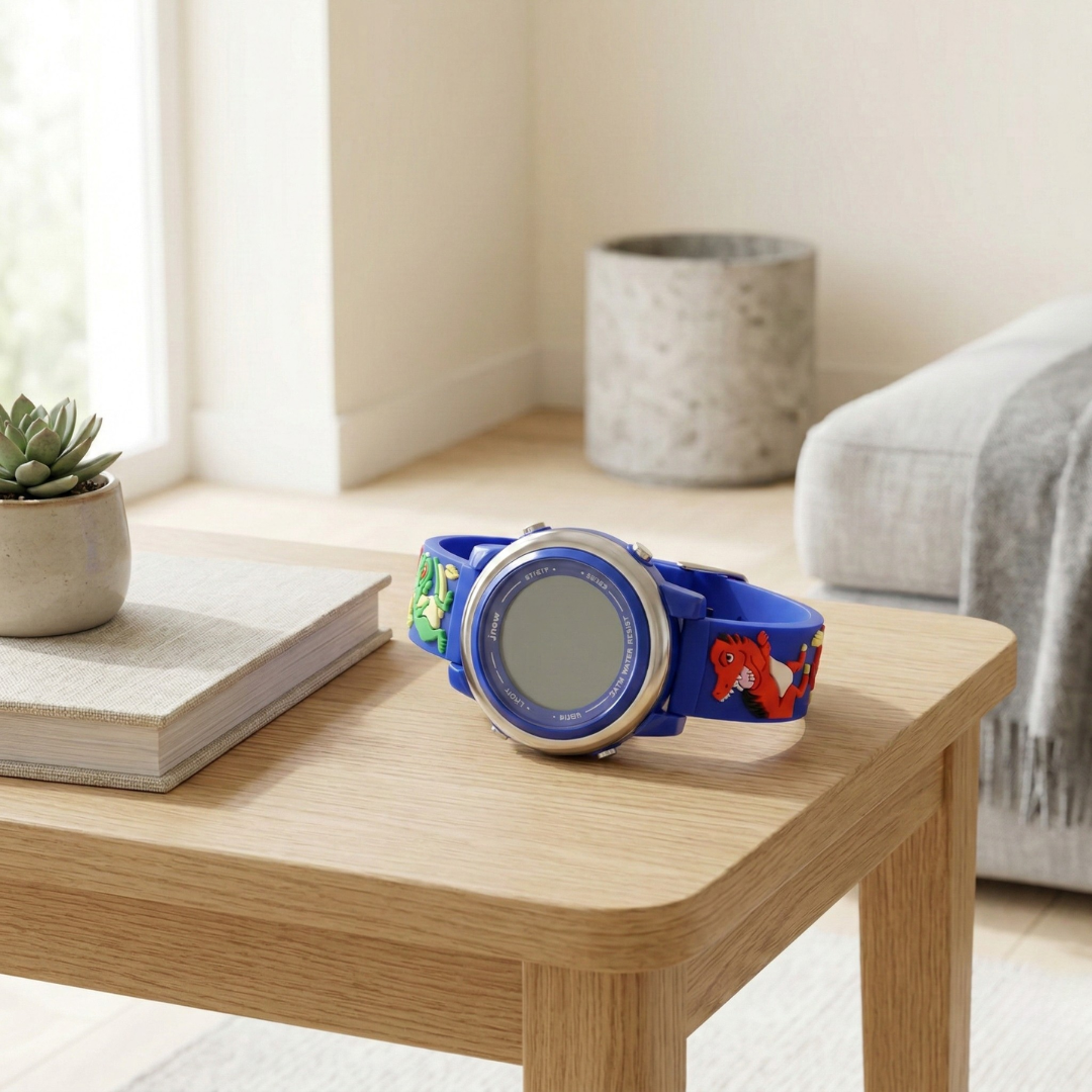 Waterproof Kids Smartwatch With Alarm For Young Learners | Lersk