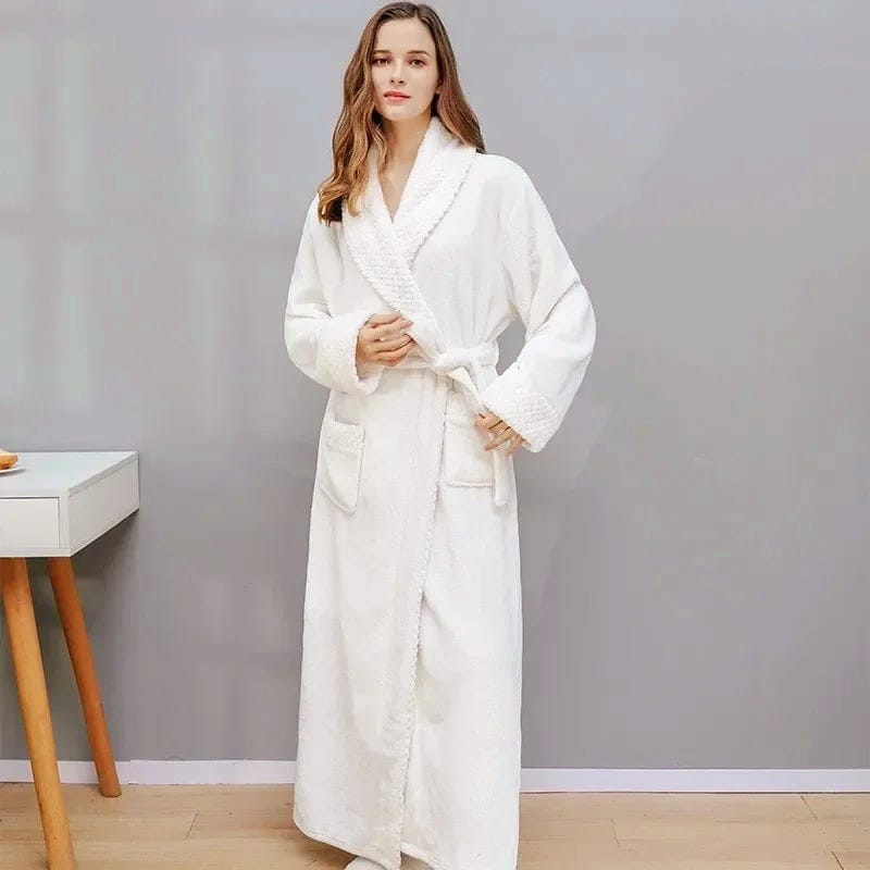 Unisex luksusbadekåbe til vintervarme og hjemmespa-komfort | Lersk