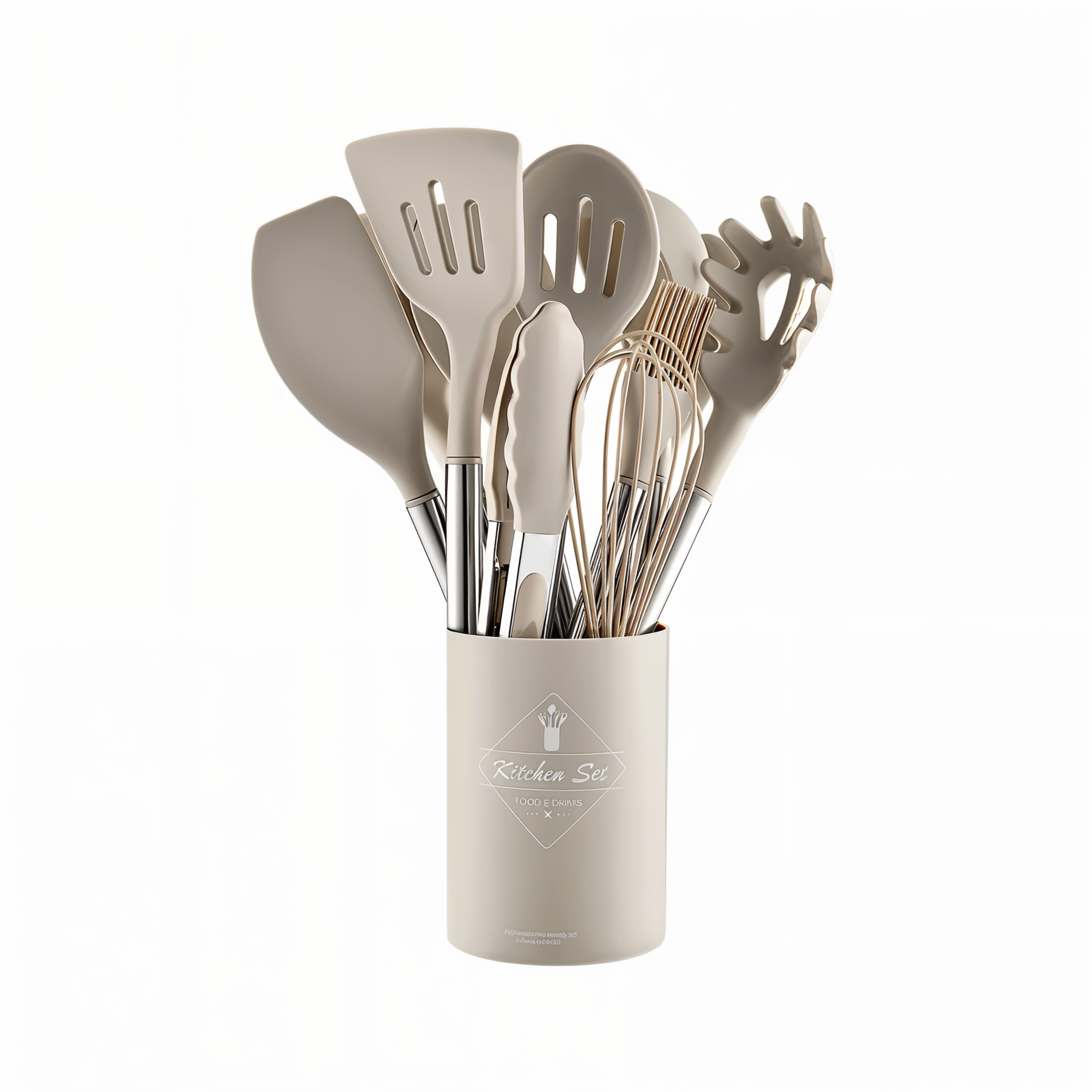 12-Piece Silicone Kitchen Utensil Set – Culinara Pro | Lersk