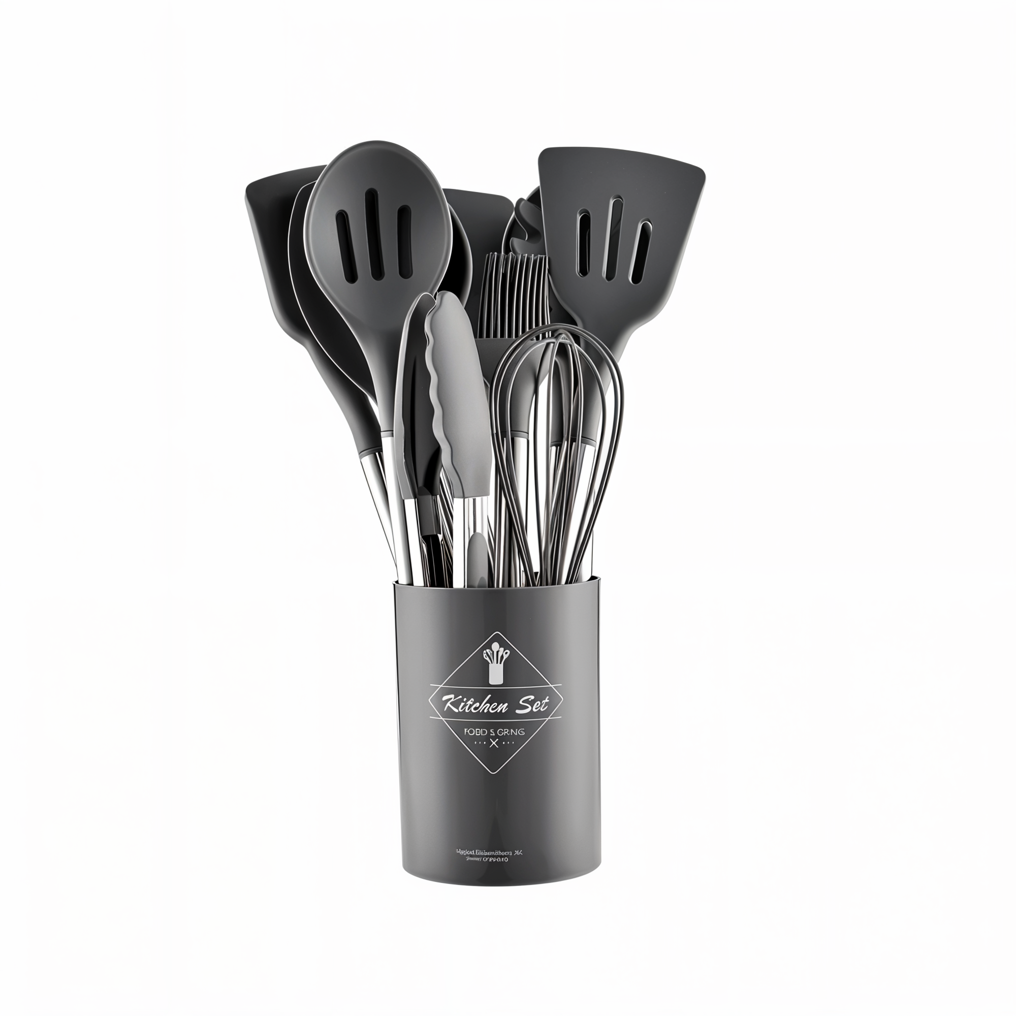 12-Piece Silicone Kitchen Utensil Set – Culinara Pro | Lersk