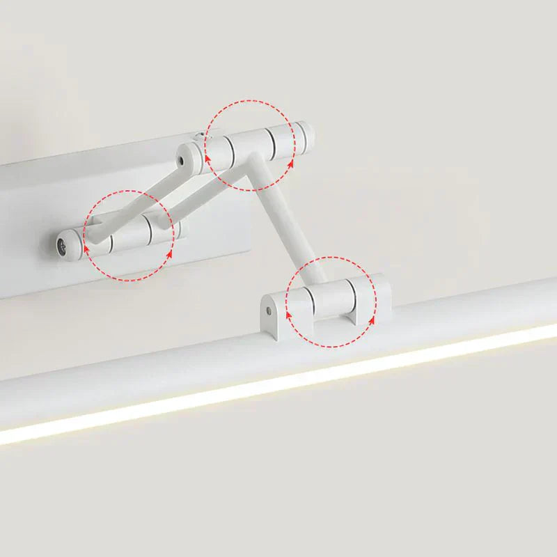 مصباح حائطي LED بحافة تصميم معدني بسيط وأنيق لغرف النوم والحمامات | Lersk