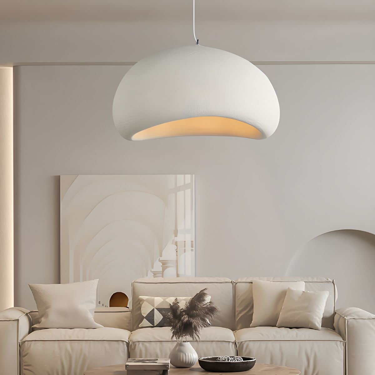 NimbleGlow Wabi Sabi LED Adjustable Pendant Light Fixture | Lersk