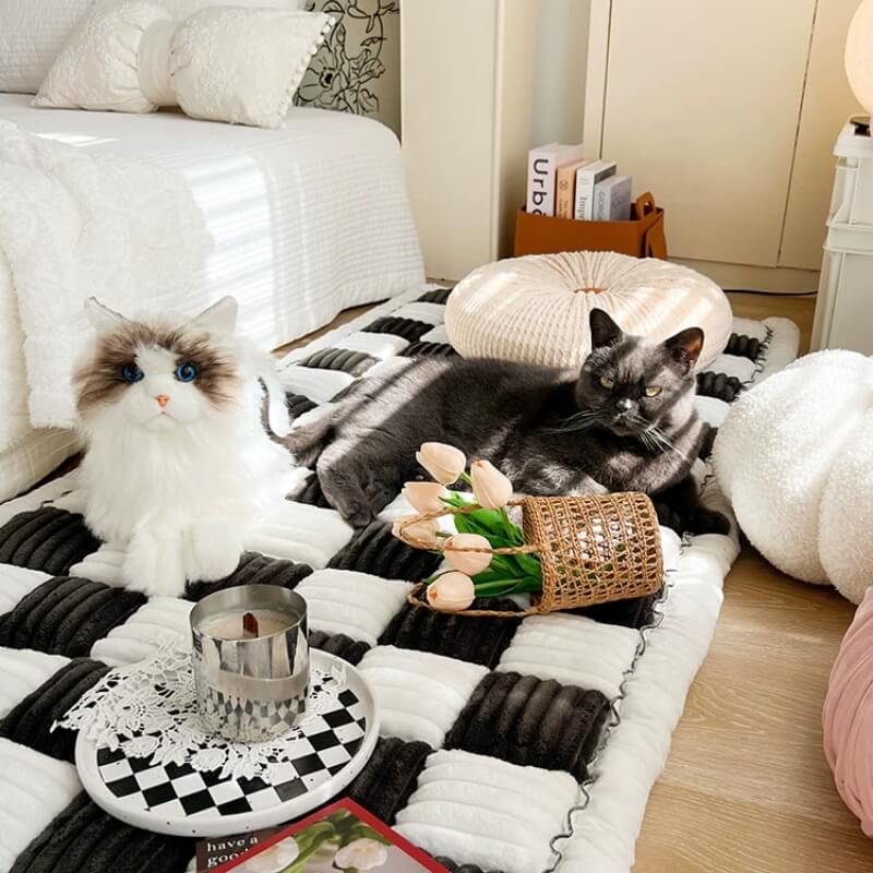 NovaNest Chenille Pet Mat Cozy Washable Comfort for Pets | Lersk