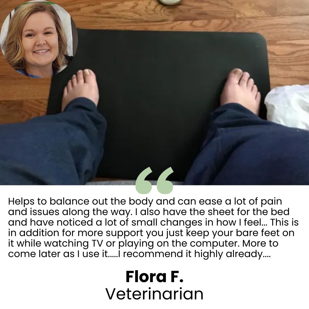 Conductive Earthing Mat for Daily Grounding, Relaxation & Wellness Support | Lersk