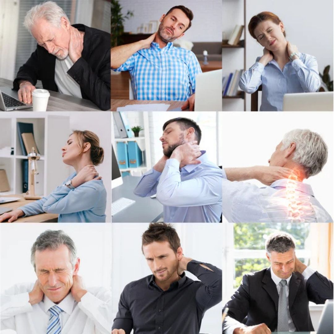 AlignEase Adjustable Neck Traction Device For Pain Relief | Lersk