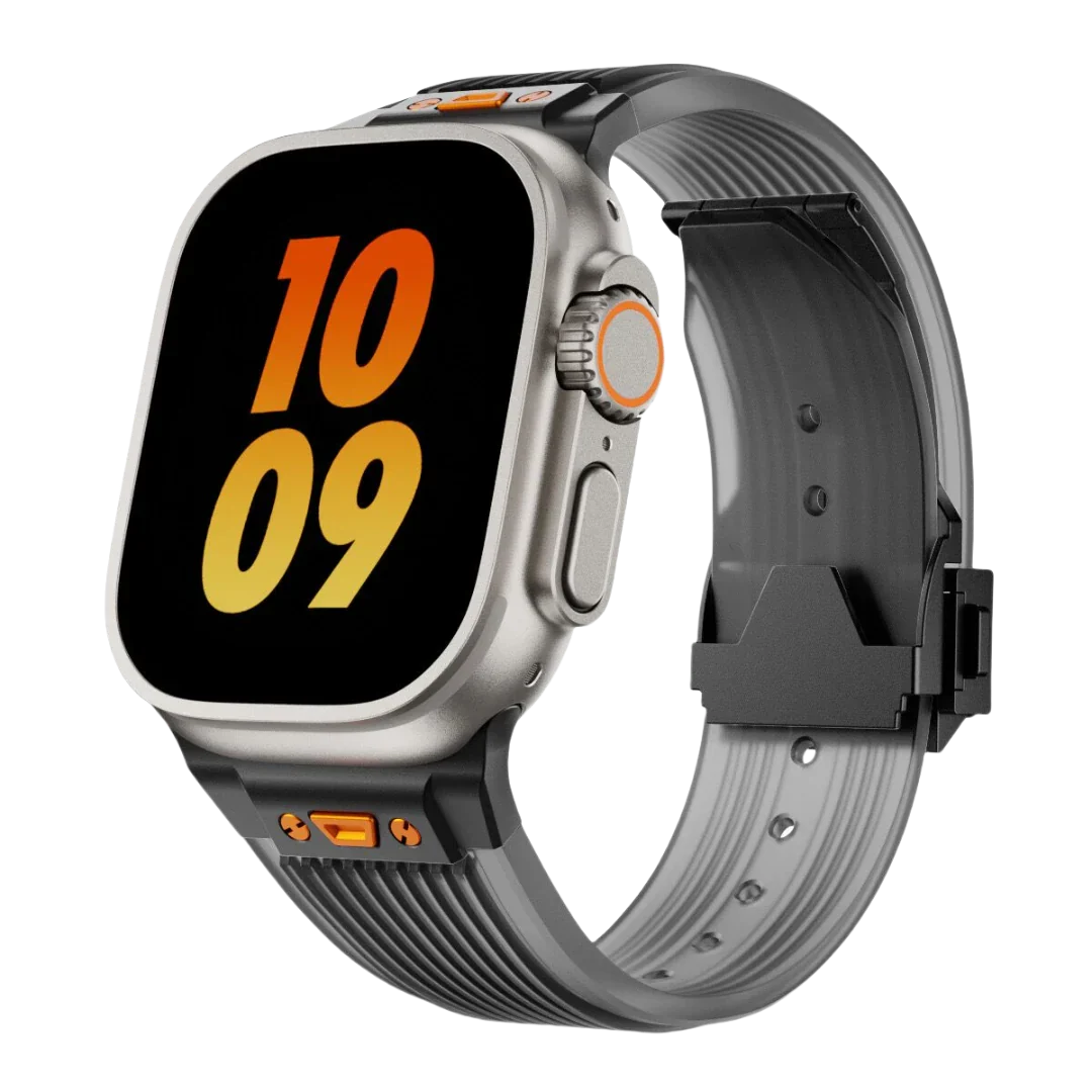 Avenza | Clear Silicone Band For Apple Watch | Lersk