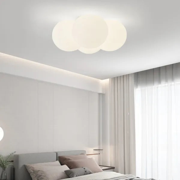 Stropní LED svítidlo NimbusCloud s designem inspirovaným mraky pro obývací pokoje | Lersk
