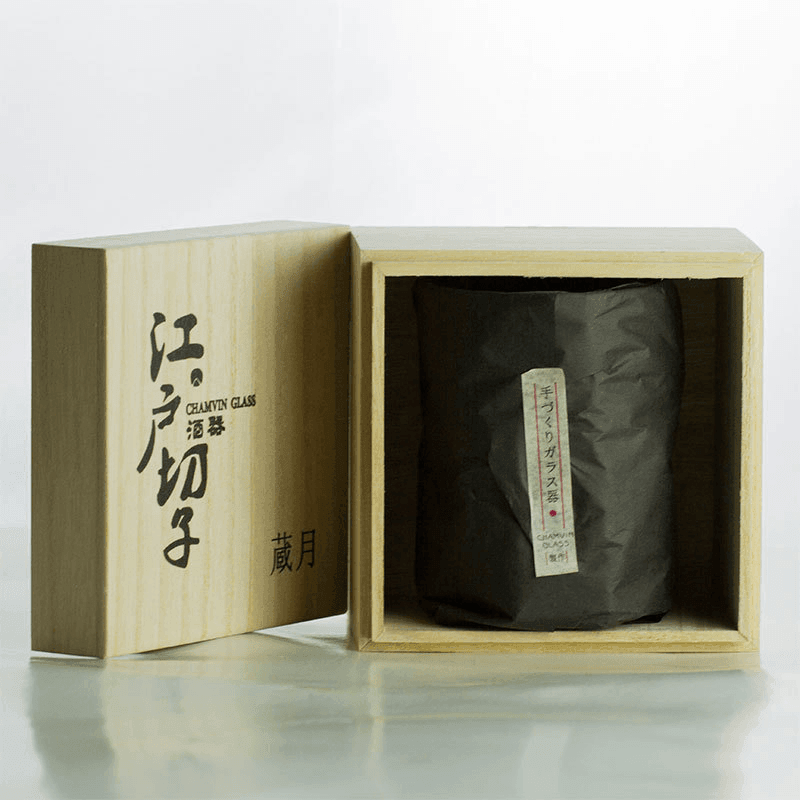 Miyora ručně vyráběná japonská sklenice na whisky Edo Kiriko | Lersk