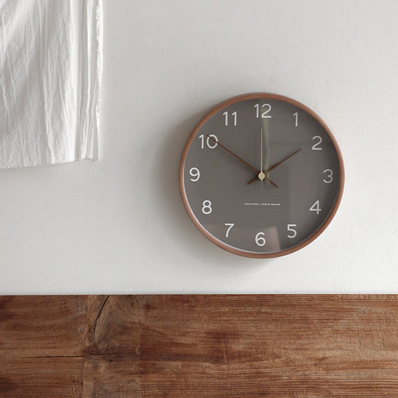 TimberGlow Wooden Wall Clock for Home and Living Room Decor | Lersk