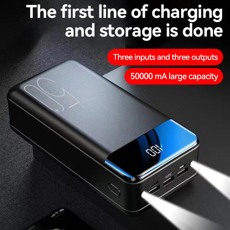 VoltNova 100000mAh Přenosná nabíječka s rychlým nabíjením | Lersk