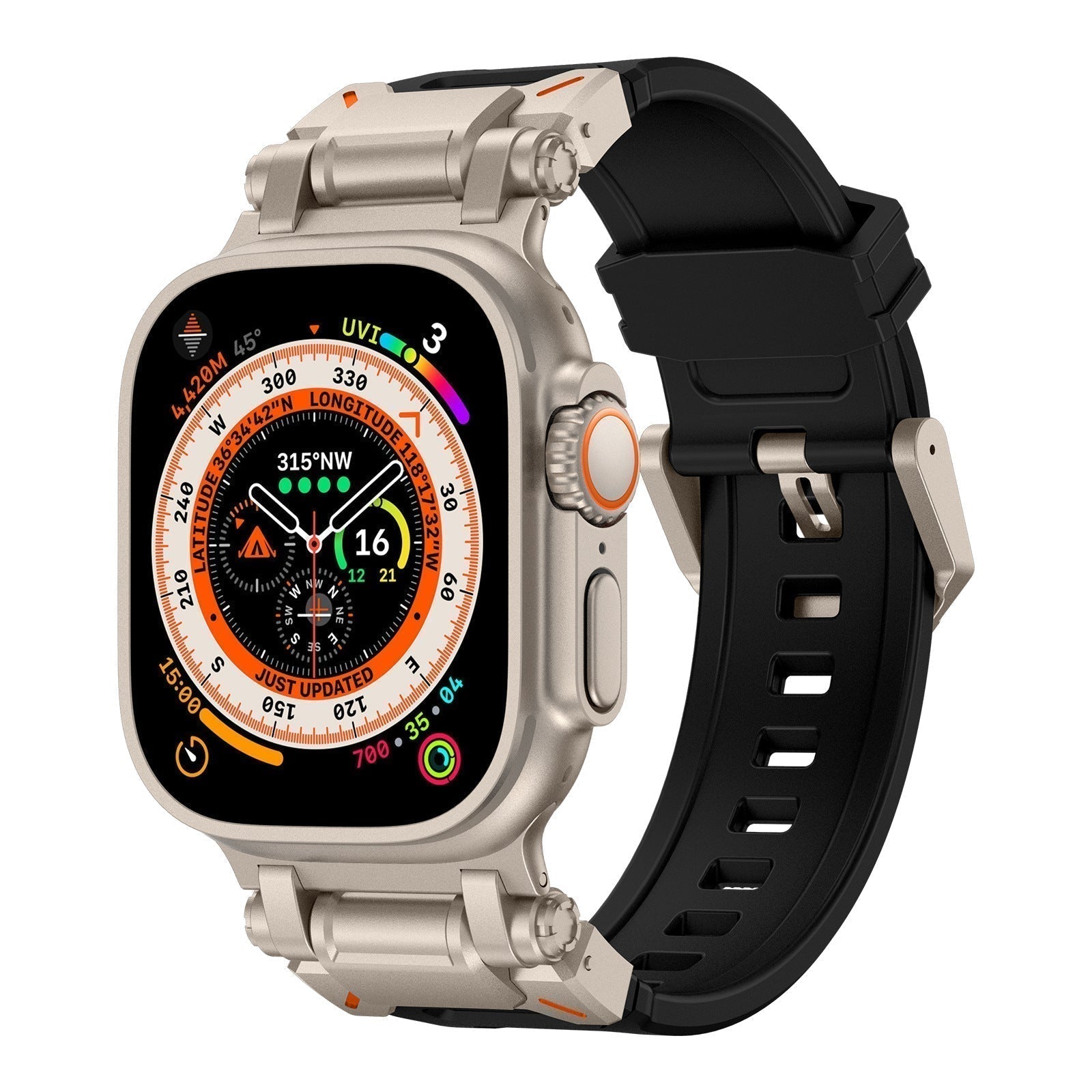 Voyant Silicone Apple Watch Band | Lersk