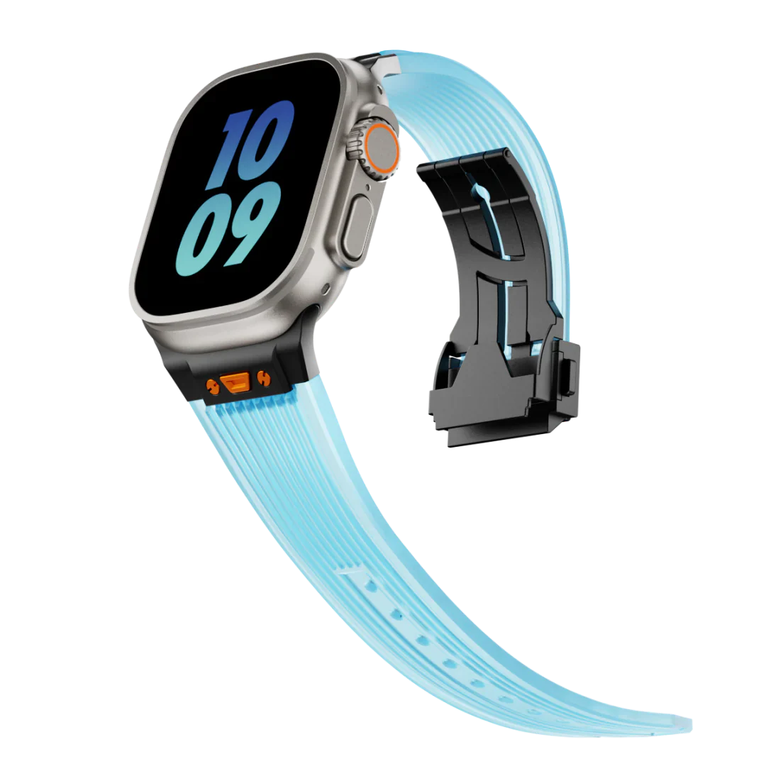Avenza | Clear Silicone Band For Apple Watch | Lersk