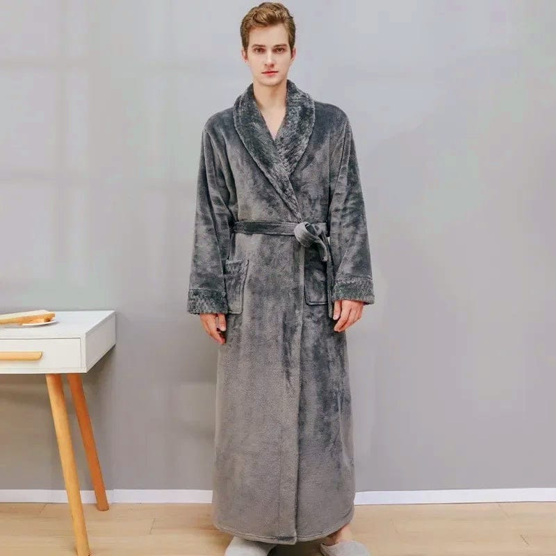 Unisex luksusbadekåbe til vintervarme og hjemmespa-komfort | Lersk